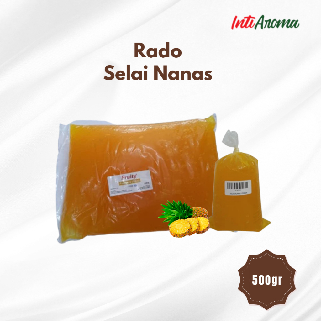 

Selai rado nanas kemasan repack 500gr