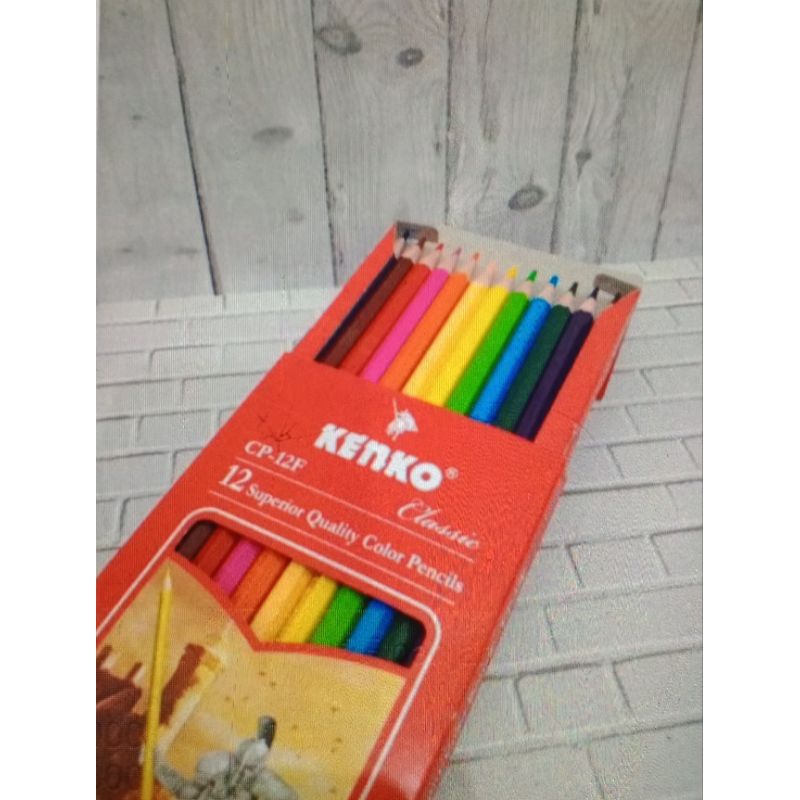 

Pensil Warna Kenko CP-12F panjang