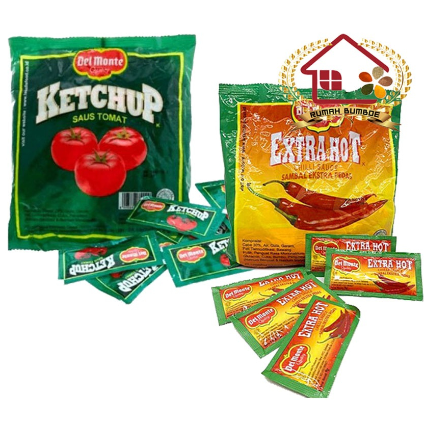 

(1 pack x 24 sachet) DELMONTE SACHET Delmonte Extra Hot Delmonte Tomato Delmonte Saus