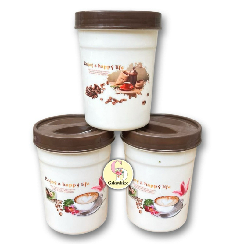 TOPLES GULA KOPI TEH PLASTIK FREE SENDOK/TOPLES PENYIMPANAN  SERBAGUNA