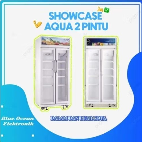 Showcase Aqua 2 Pintu