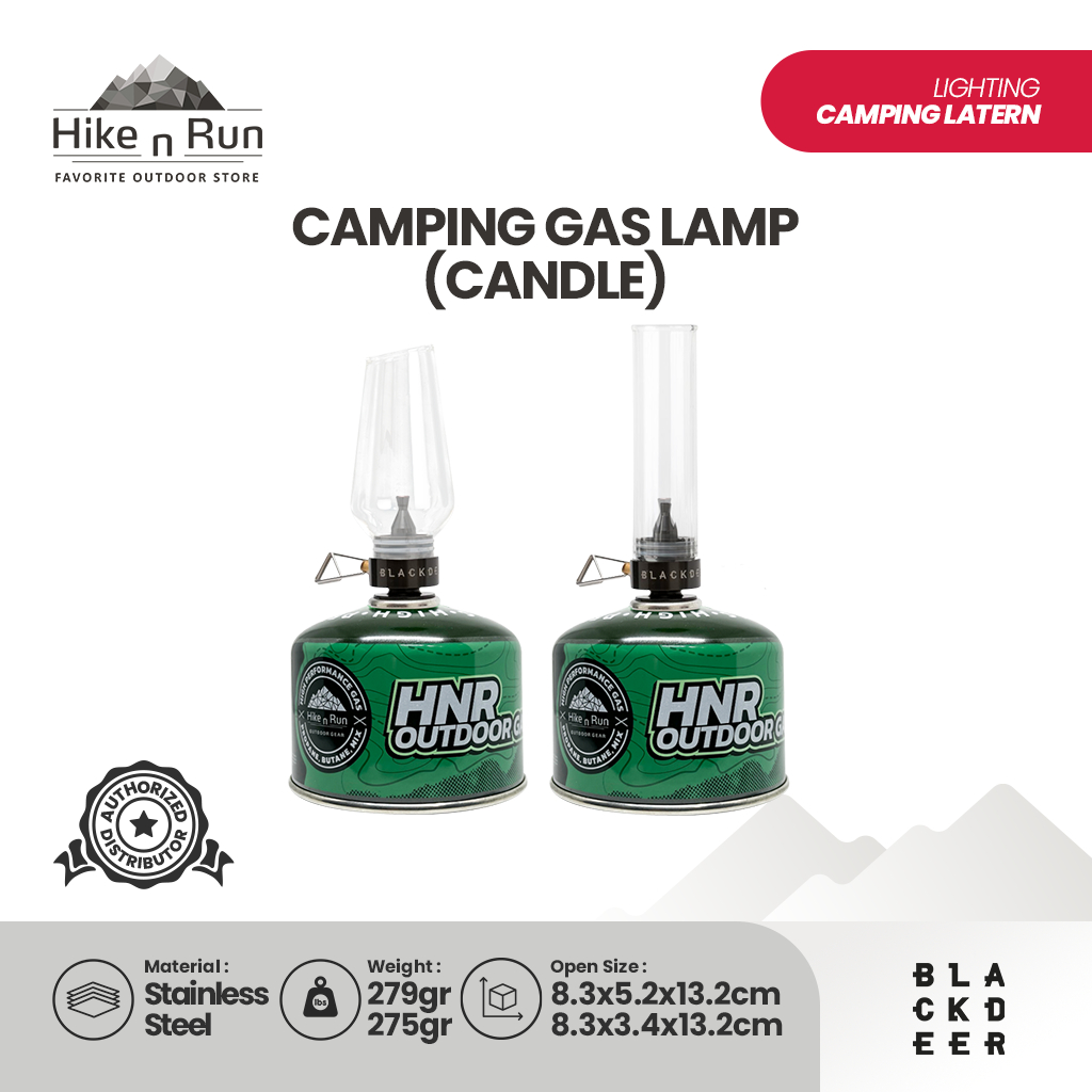 Blackdeer Lampu Gas BD12027204/BD12027205 – Camping Gas Lamp Portable