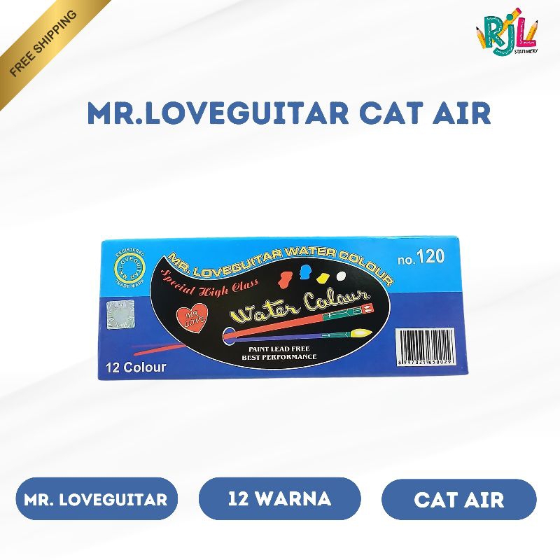 

MR.LOVEGUITAR Cat Air | 12 Warna | Cepat Kering
