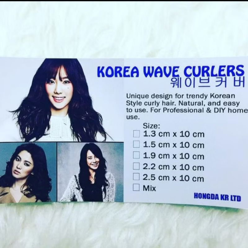 Korea Hair Curlers Alat Keriting Rambut Manual