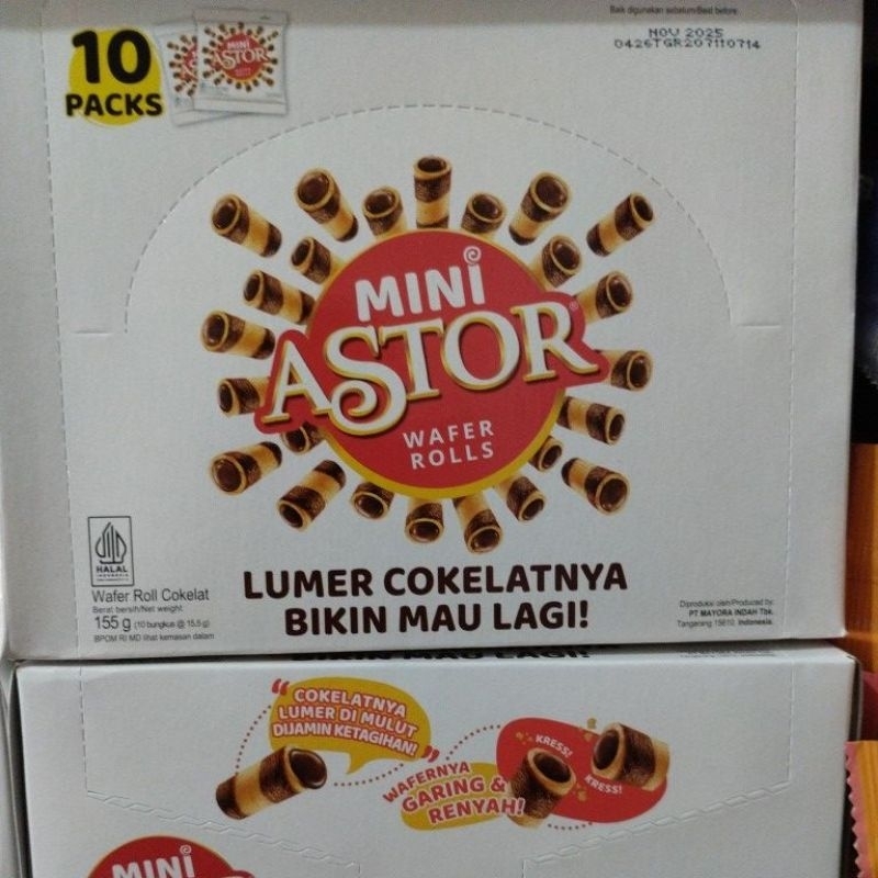 

Mini Astor Wafer Rolls Lumen Cokelat Bikin Mau Lagi!