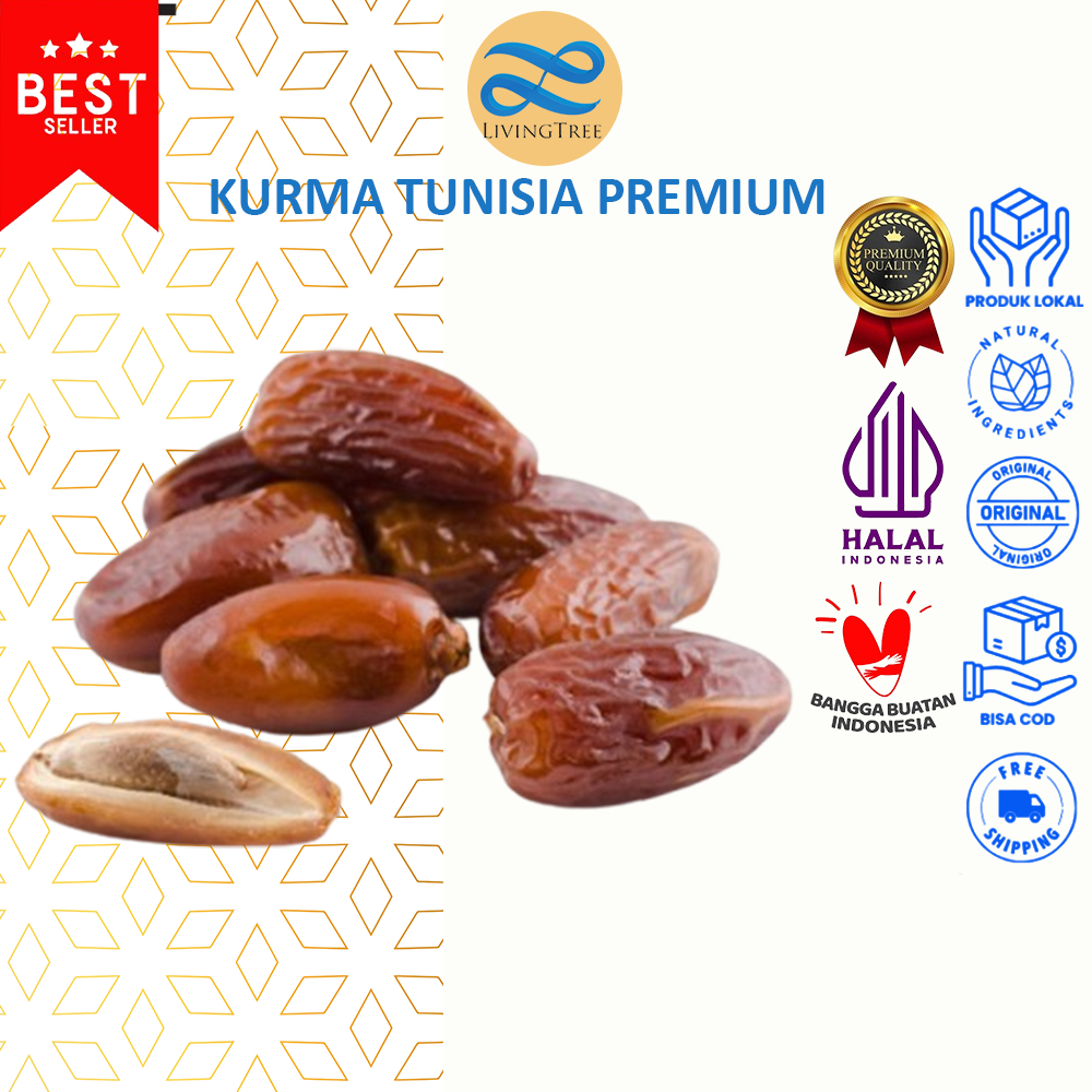 

Kurma Tunisia Tangkai Premium 1 Kg- Kurma Tunisian