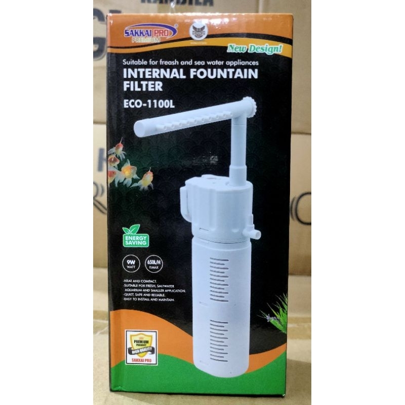 SAKKAI PRO ECO 1100L POMPA INTERNAL FOUNTAIN FILTER