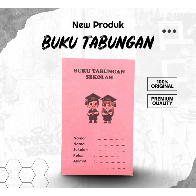 

(2pcs) BUKU TABUNGAN SEKOLAH M-4