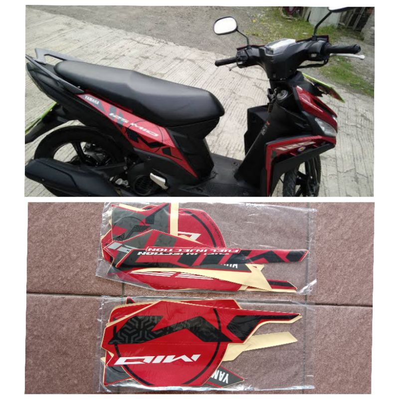 Sticker Standar Yamaha Mio M3 2015 / Striping Mio M3 2015