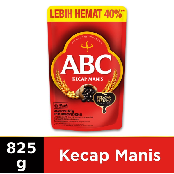 

Abc Kecap Manis Refill 825Gr