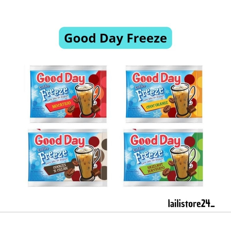 

GOOD DAY FREEZE 1 Sachet