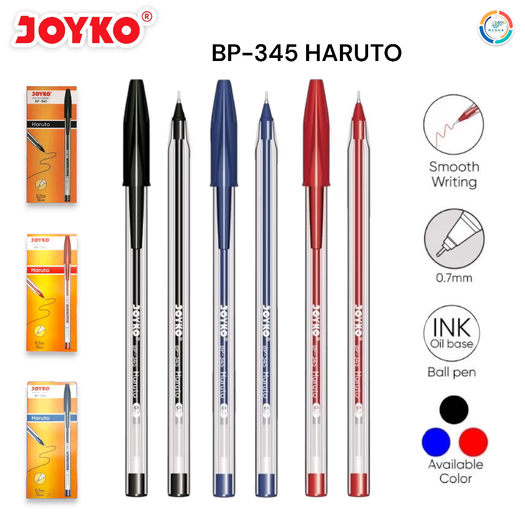 

Joyko Pulpen Ball Pen BP-345 Haruto 0.7mm