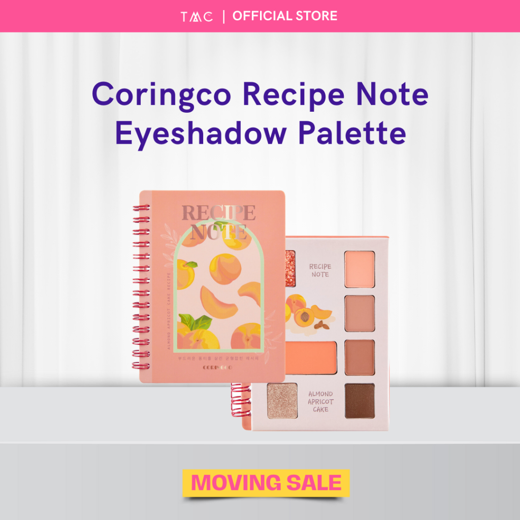 [CORINGCO] Recipe Note Eyeshadow Palette