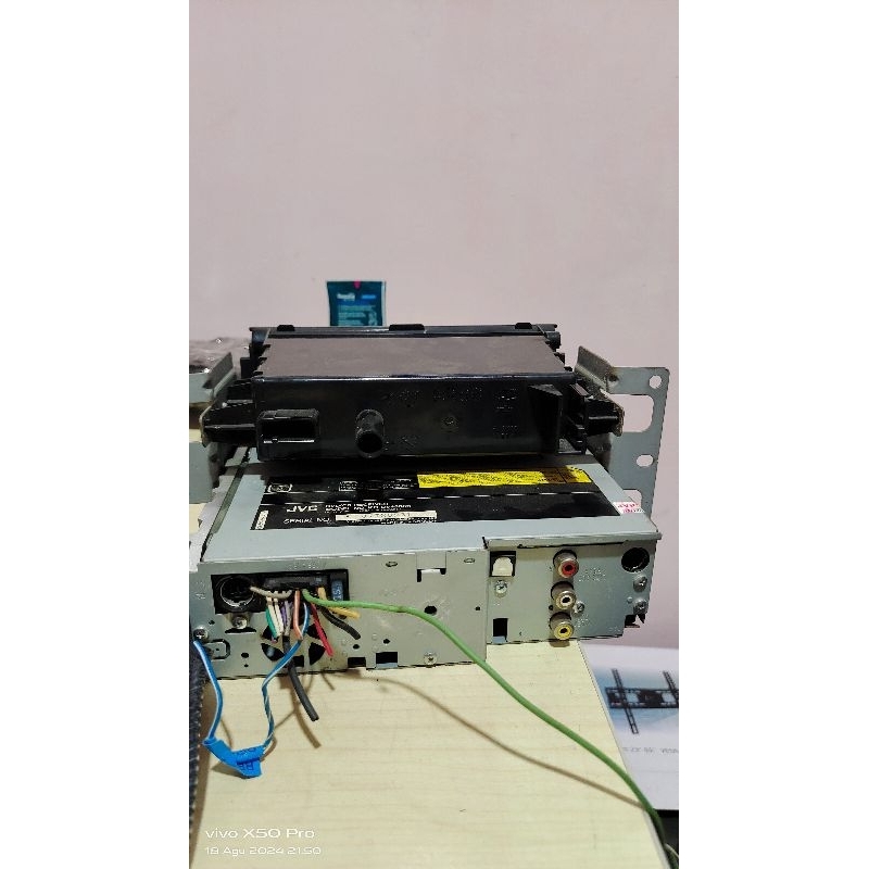 Head Unit Single Din JVC Ex Livina