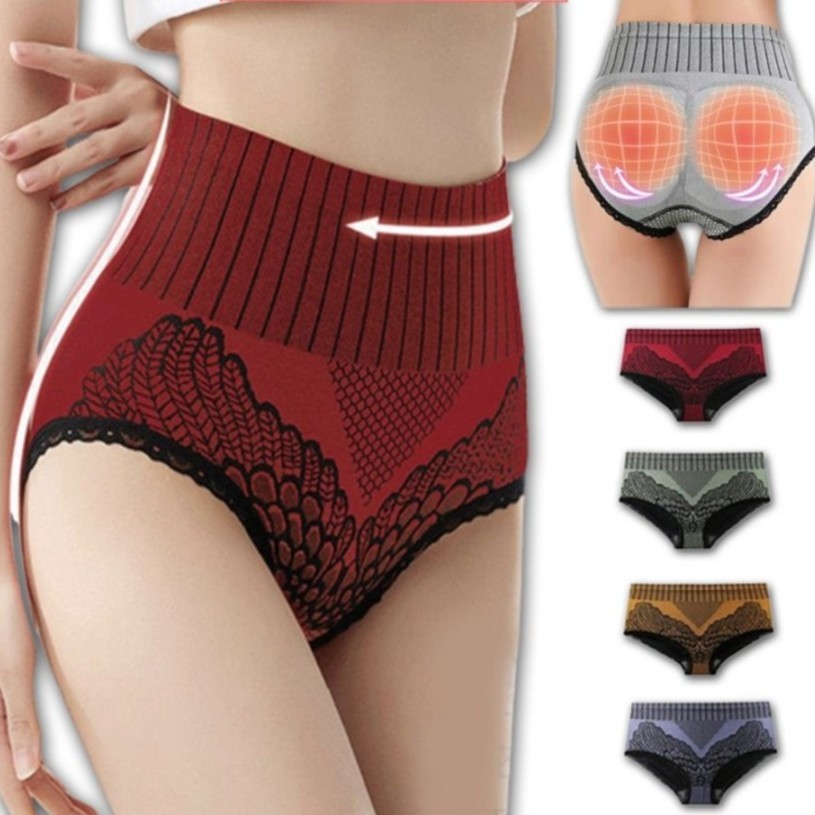 HONEYCOMB MASSAGE WOMEN UNDERWEAR Thermal Circulation Therapy LS