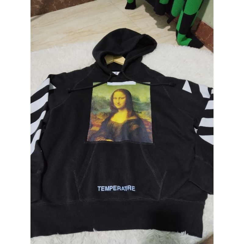 HOODIE OFF WHITE MONALISA