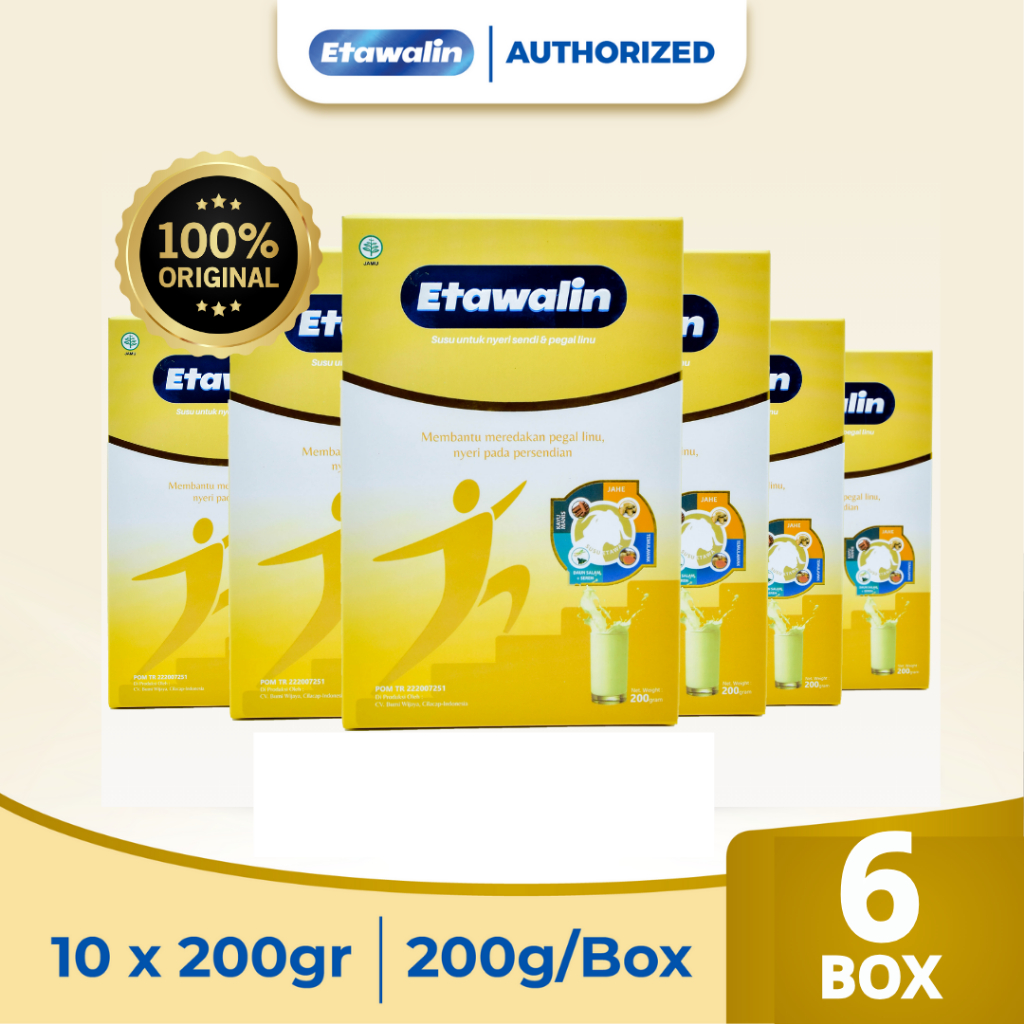 

Etawalin Susu Etawa Original Atasi Sendi dan Tulang Paket 6 Box