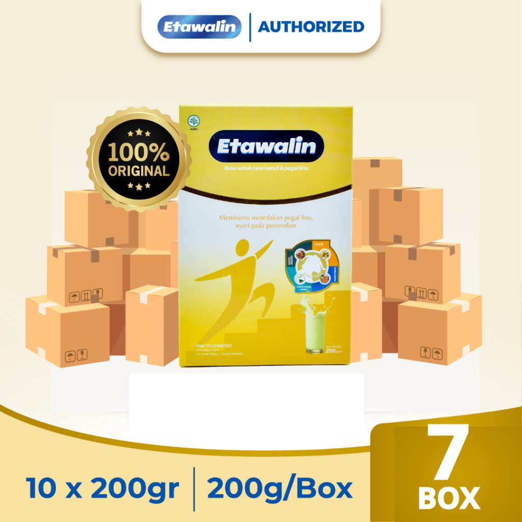 

Etawalin Susu Etawa Original Atasi Sendi dan Tulang Paket 7 Box