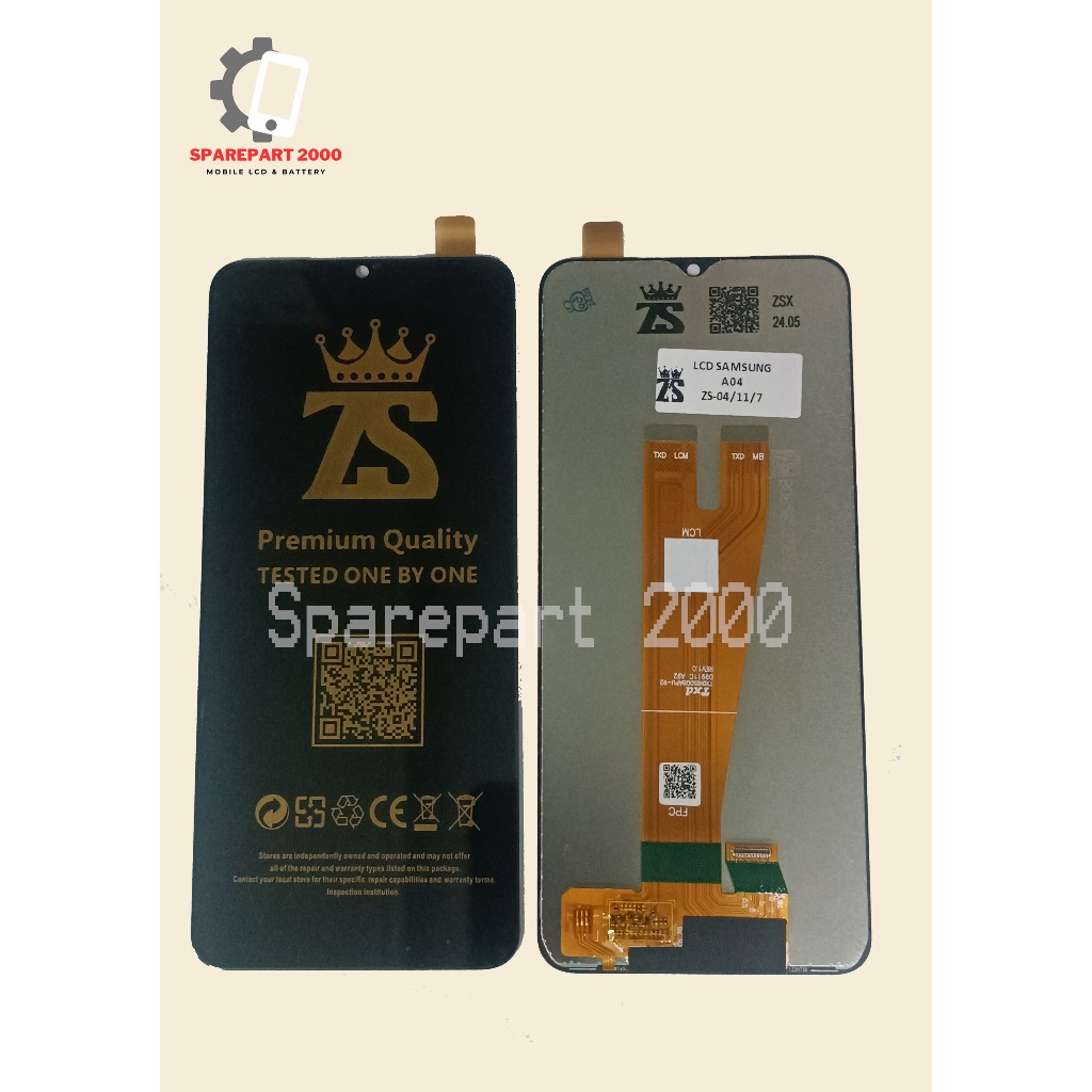 LCD SAMSUNG A04