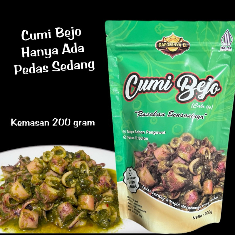

Cumi Bejo, Cumi Cabe Ijo Pedas Sedang By Dapoernya EL Cumi Pedas