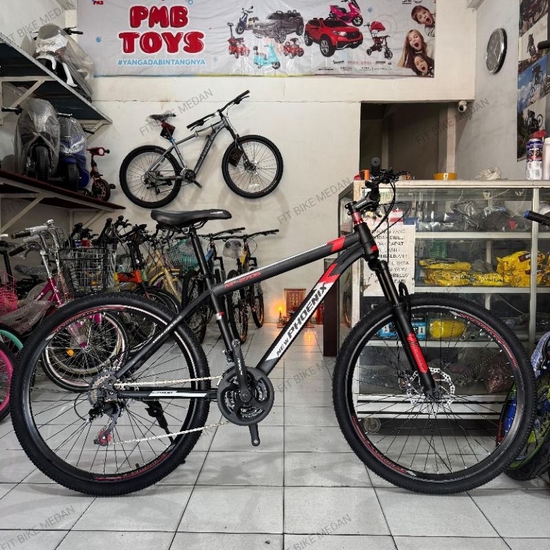 SEPEDA GUNUNG MTB NEW PHOENIX 26 INCH NP-2705 SEPEDA DEWASA 21 SPEED