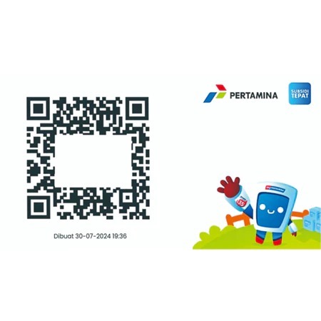 

STIKER VINYL BARCODE QR PERTAMINA ( KIRIM DI CHAT )