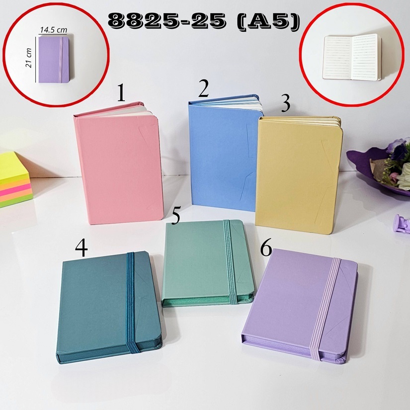 

HJK GG Buku Notes Tali Fancy A5-80 / Buku Catatan / Note book/Notebook