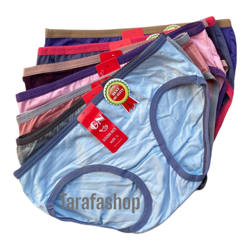6 Pcs Celana Dalam Wanita Remaja Golden Nick