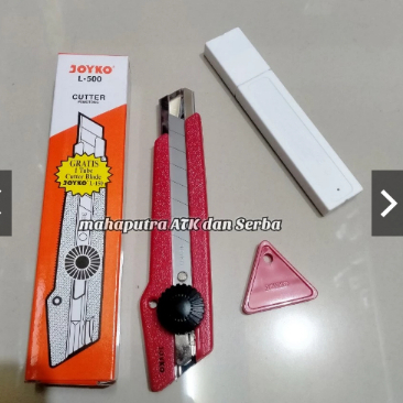 

Cutter besar Joyko L500 GRATIS 5 PCS isi cutter Joyko L150 Termurah