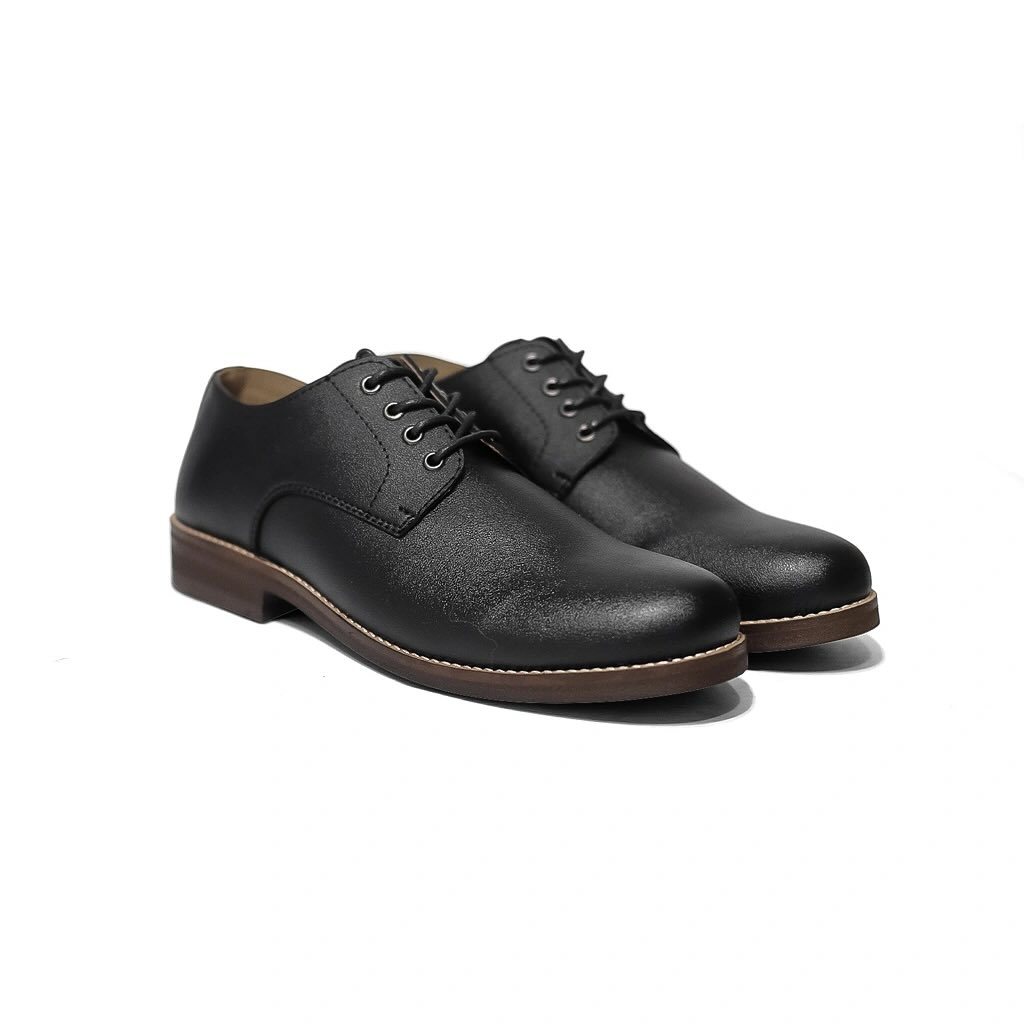 BRYGAN SHOES - SANADA DERBY BLACK