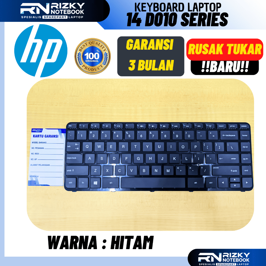 Keyboard Laptop hp 14-d040tu HP 14-R019TU 14-R017TX 14-R205TU 14-R204TU 14-R110TU frame dan no frame