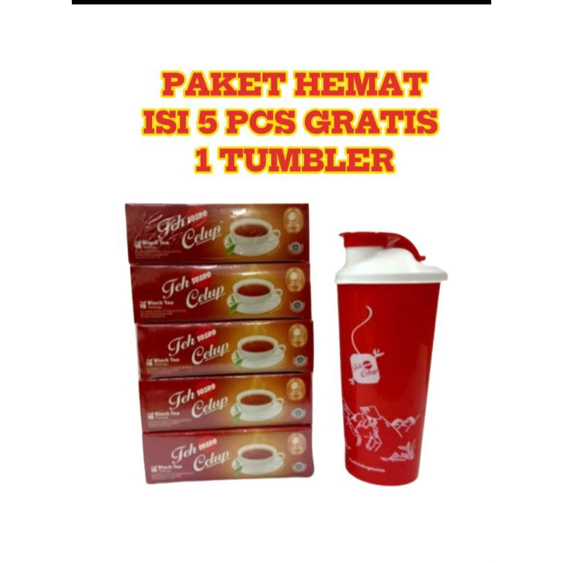 

Teh Celup Isi 5 Pcs Gratis Tumbler