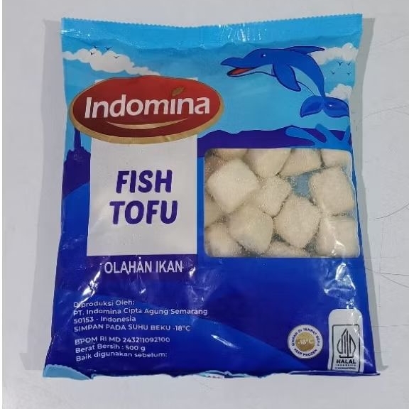 

INDOMINA fish tofu 500gr