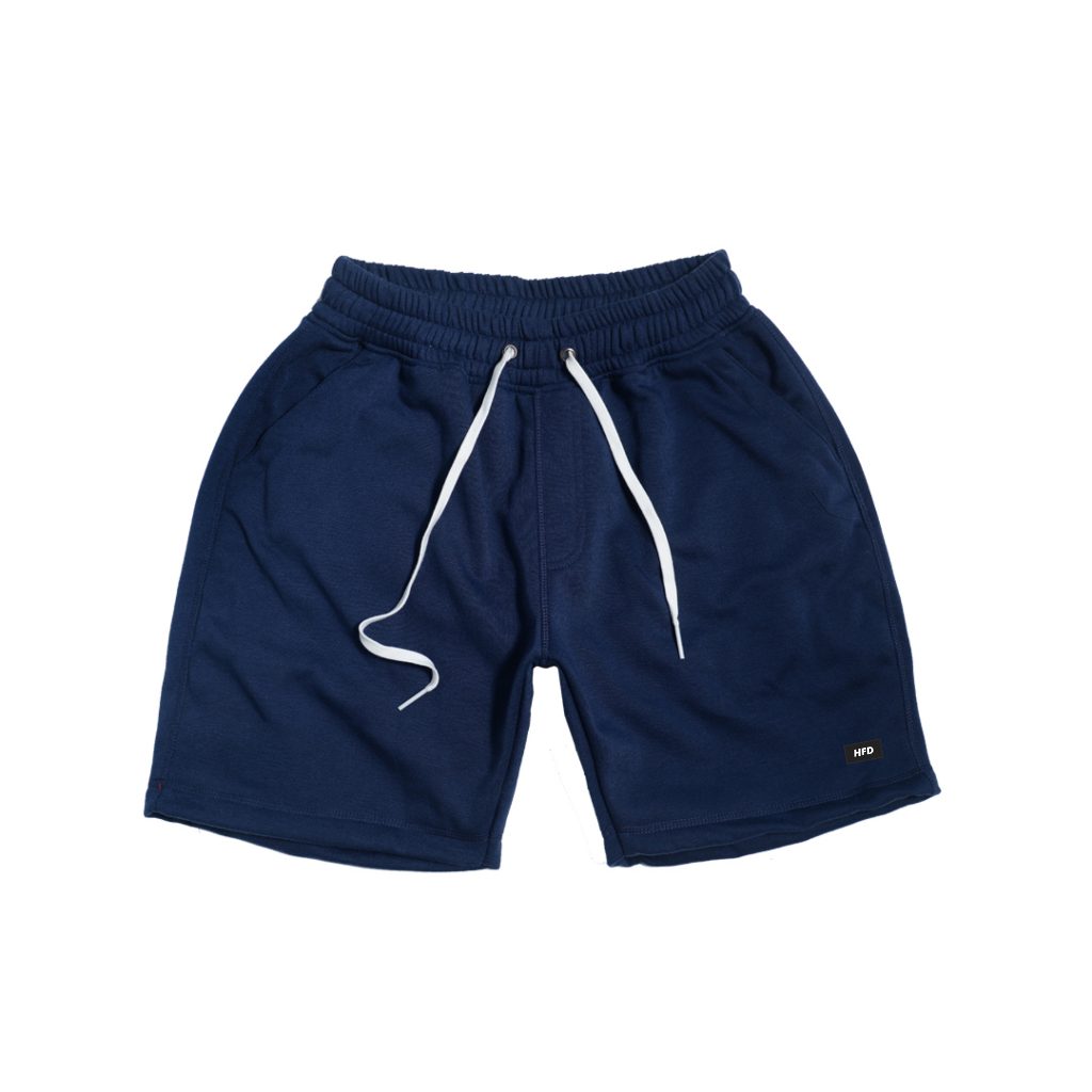 HFD Celana Pendek Boardshort Navy Pria Wanita Premium Original Tebal