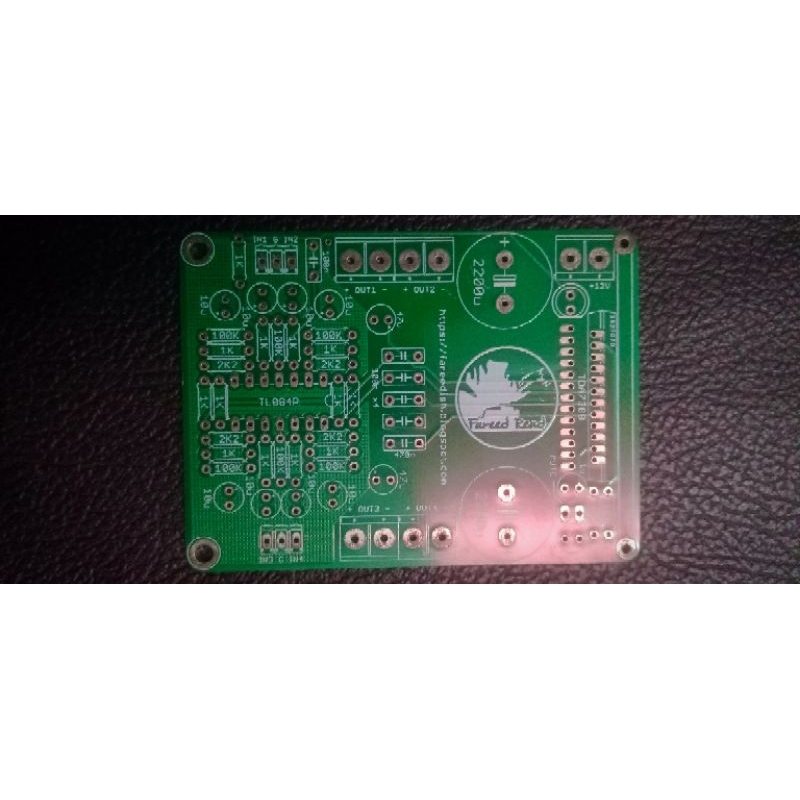 PCB amplifier tda7388