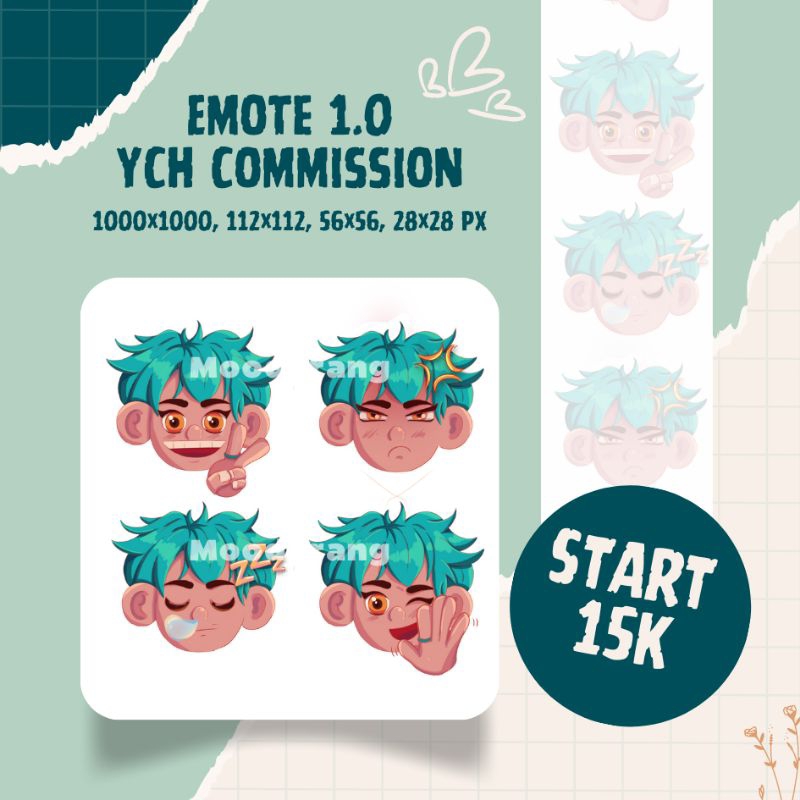 

JASA DESAIN STIKER/LABEL | CHIBI | HEADSHOT | CEPAT & MURAH