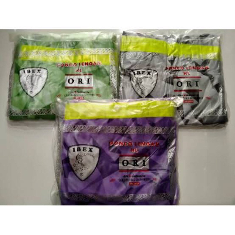 Ponco Lengan XL ORI / Ponco Lengan Ibex / Ibex Brand