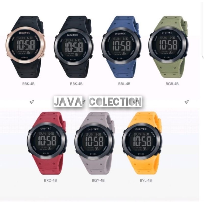 Jam Tangan Pria Digitec DGS-5185T Digital Original