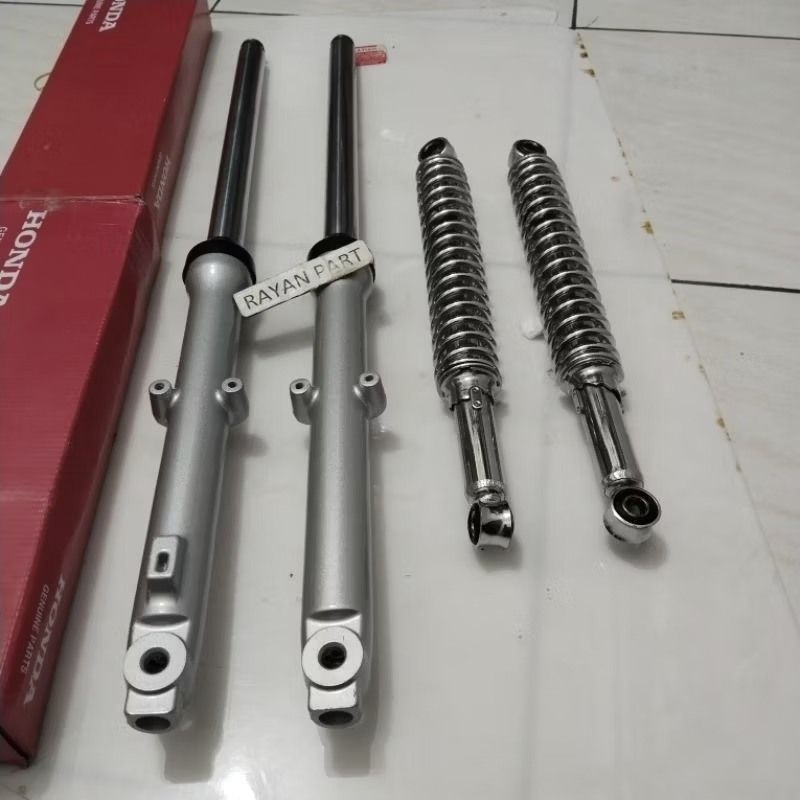 AS SHOCK DEPAN + SHOCBREAKER BELAKANG GF6 HONDA WIN 100 WIN 100 ORI