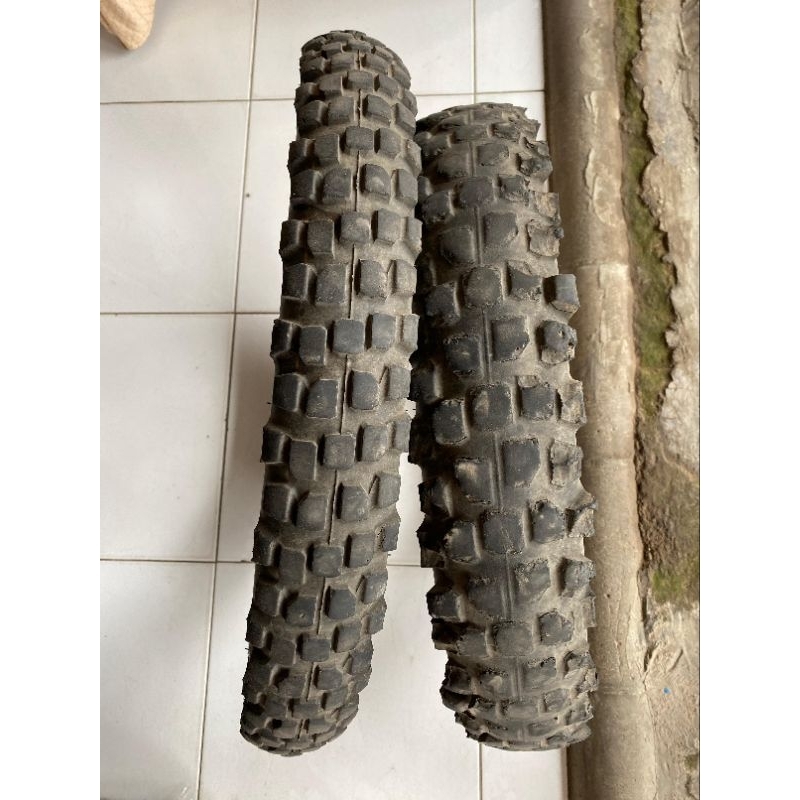 BAN MOTOR TRAIL IRC 18 21 COPOTAN HONDA CRF 150L MOTOCROSS