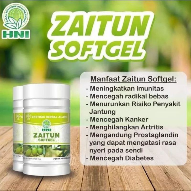 Zaitun Softgel HNI BPOM