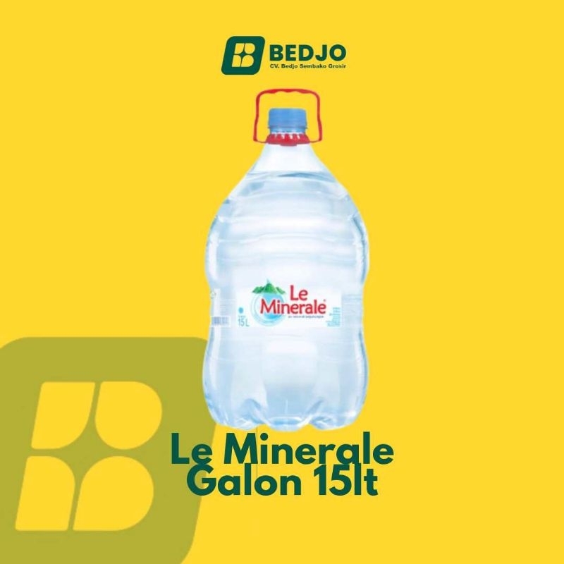 

Le Minerale Galon 15Ltr | Kemasan Galon