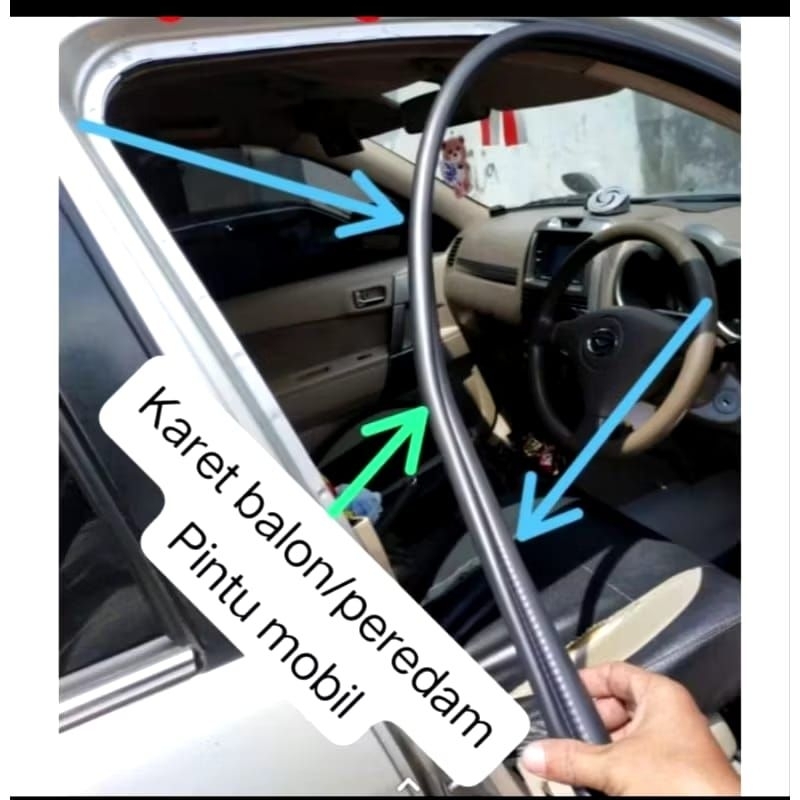 KARET BALON/KARET PINTU/KARET PEREDAM PINTU HONDA BRIO