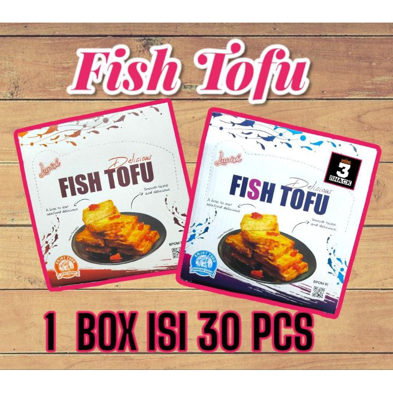 

Luvish Fish Tofu 1 Box Isi 30 Pcs