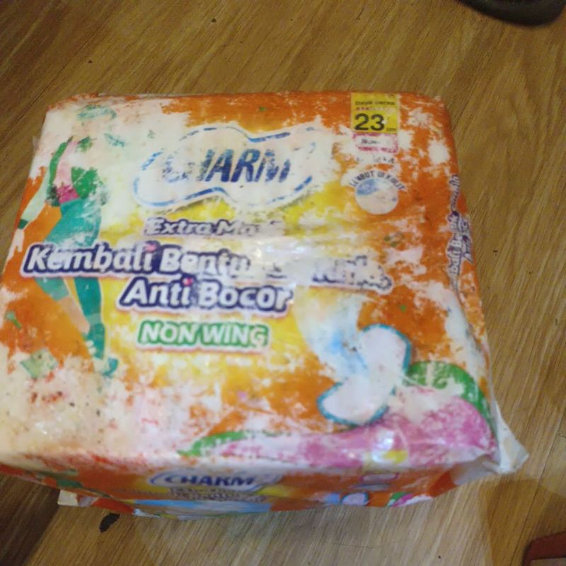 Charm Wing/non wing isi 26,28,30. 23cm. Rijek kemasan