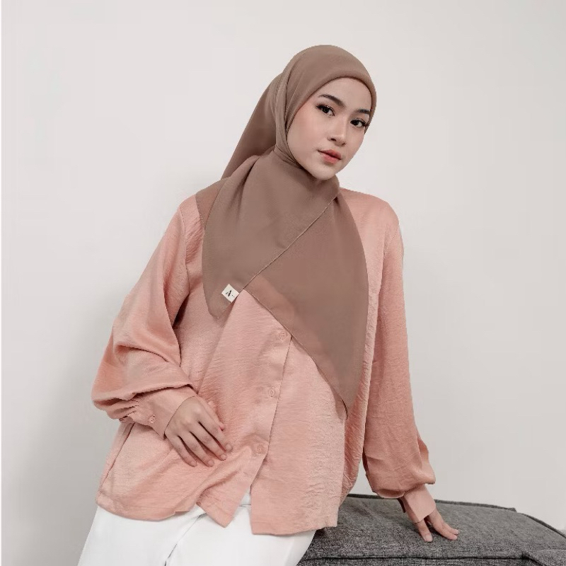 POTTON SERIES ARASCARF SEGIEMPAT POTON SQUARE POLYCOTON  BY ARASACRF