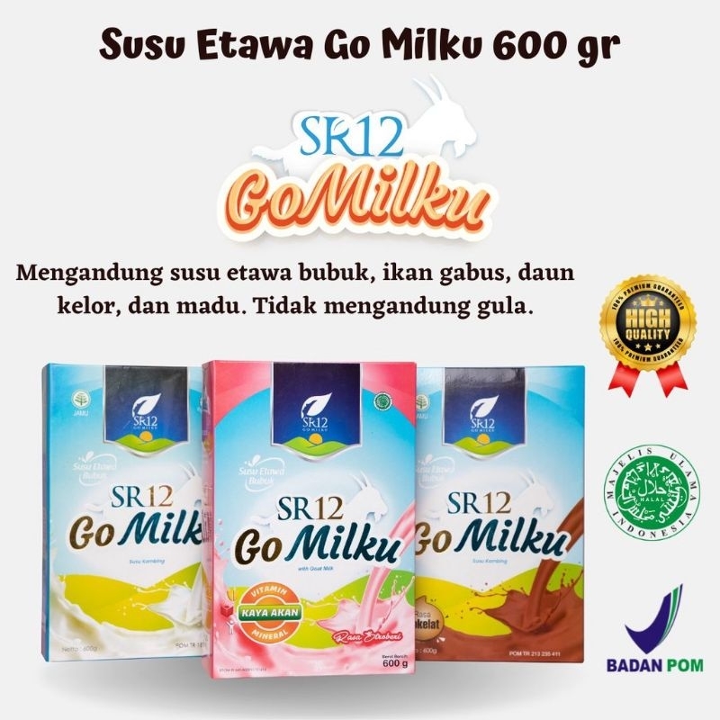 

(1BOX) GO MILKU SR12 SUSU ETAWA SUPER ORIGINAL PENAMBAH BERAT BADAN