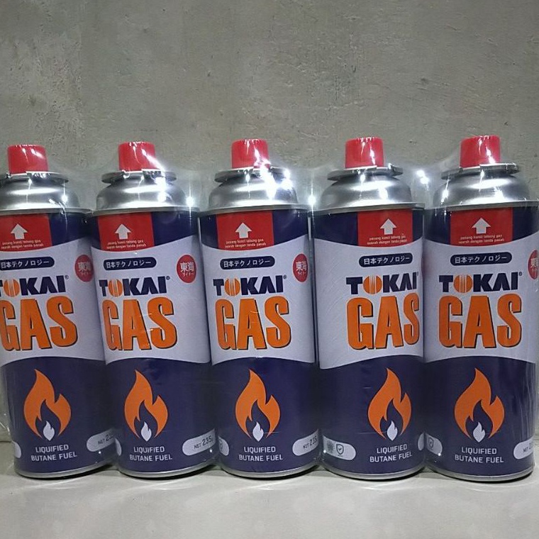 Cepaat Gas Cartridge TokaiGas portable tokaiGas kaleng Tokai
