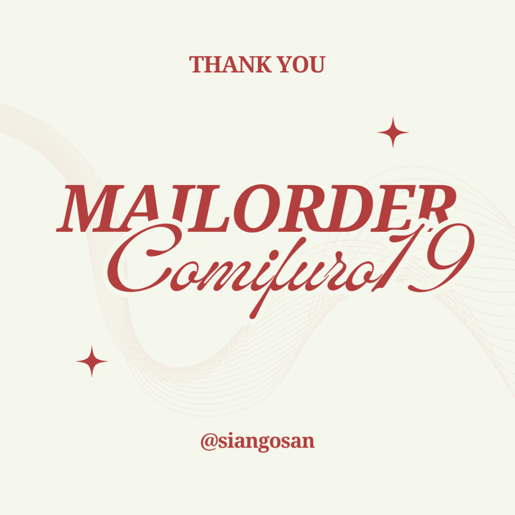 

MAILORDER CF19 PT.1 [SIANGOSAN]