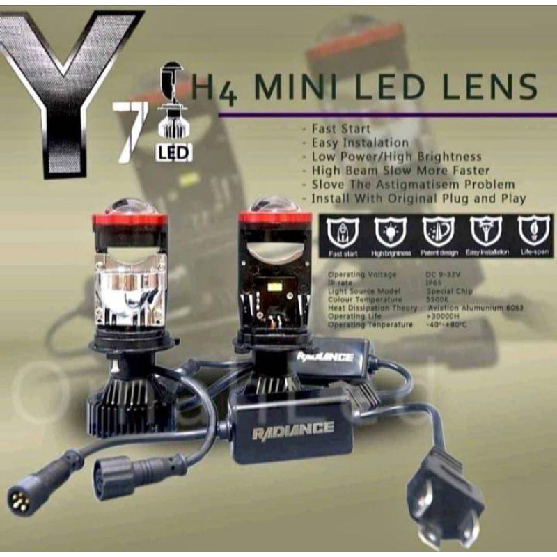 lampu mobil y7d original 100%